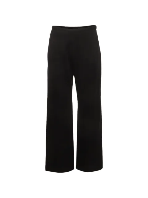 Gianfranco Ferré Pre-Owned straight-fit trousers Black 1366361