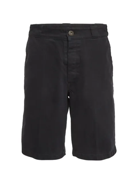 Prada Pre-Owned embroidered-logo shorts Blue 1368494
