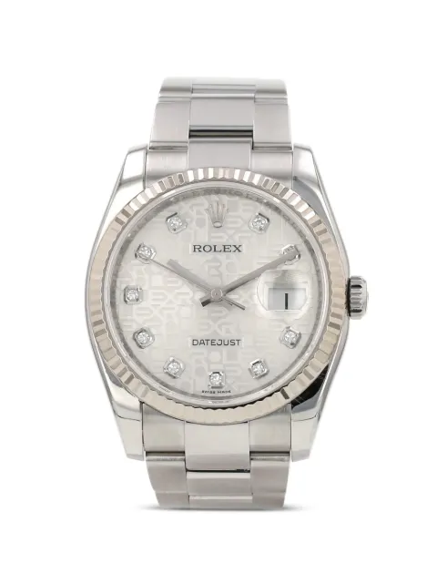 Rolex 2010 Datejust 36mm watch Silver 432872