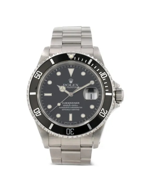 Rolex 1996 Submariner Date 40mm watch Black 433424