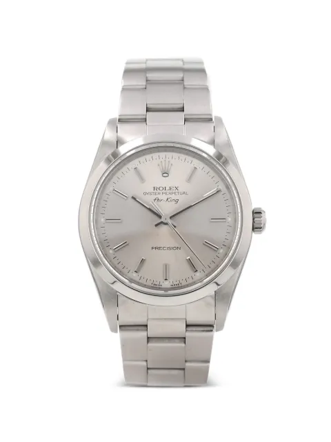 Rolex 1997 Air King 34mm watch Silver 432882