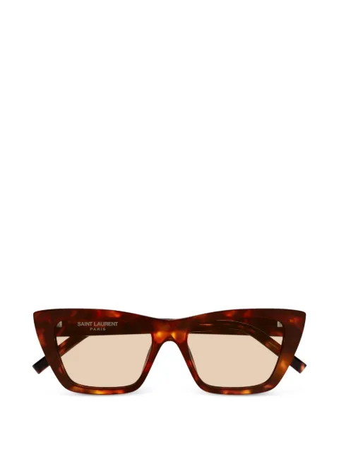 Saint Laurent Eyewear Mica cat-eye sunglasses Brown SL276MICA