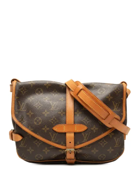 Louis Vuitton Pre-Owned 1992 Monogram Saumur 30 crossbody bag Brown WFM4F9D8VTPML1B5