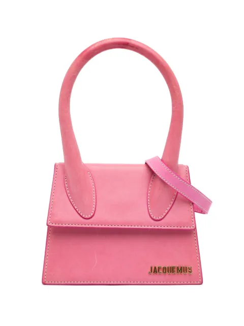 Jacquemus Pre-Owned 2010-2026 Leather Le Chiquito Moyen satchel Pink LAY5AQJHFQLF4PZU