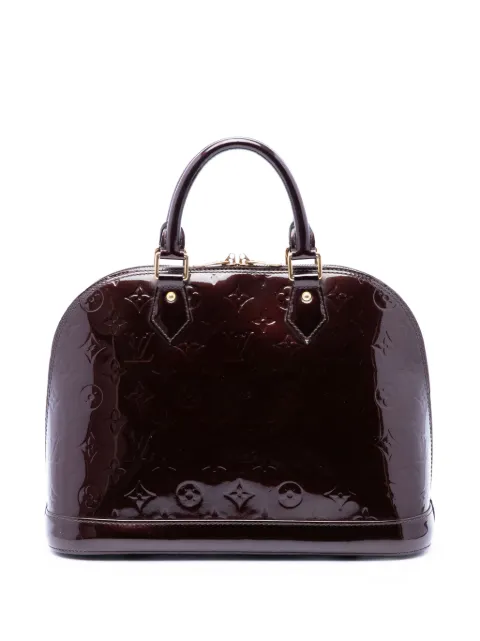 Louis Vuitton Pre-Owned 2012 Monogram Vernis Alma PM handbag Purple FJVF7B69CL8HYZPN