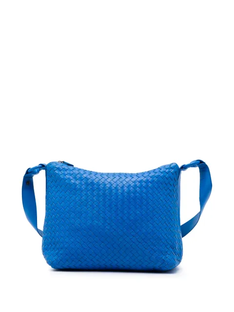 Bottega Veneta Pre-Owned 2012-2026 Nappa Intrecciato shoulder bag Blue DERKLPX5DP58G5JD