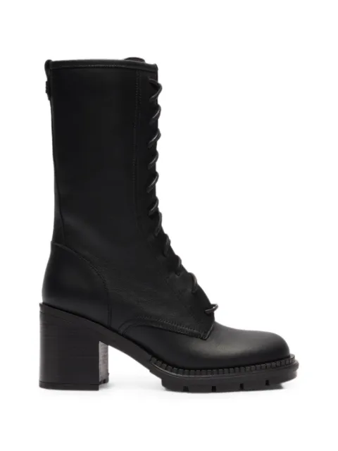 Casadei Concept Symphony lace-up combat boots Black 1R522A0801C2860