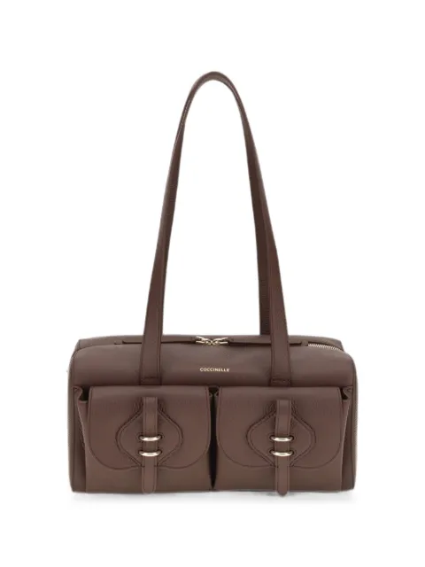 Coccinelle Mavery Pocket shoulder bag Brown E1VGK120301