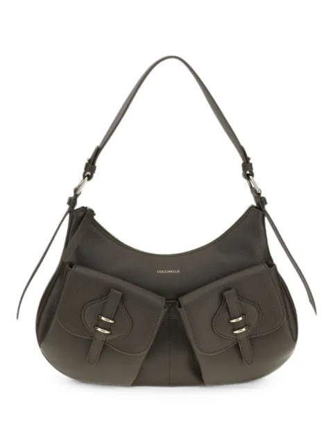 Coccinelle medium Mavery Pocket shoulder bag Green E1VGK120101