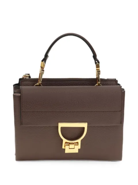 Coccinelle small Arlettis leather tote bag Brown E1MD555B701