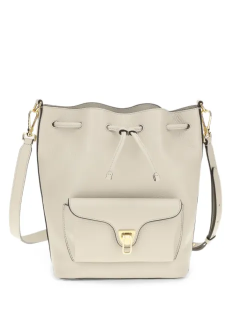 Coccinelle medium Beat Generation shoulder bag Neutrals E1TFK230201