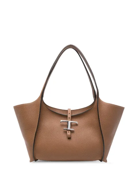 Tod's T Timeless leather shoulder bag Brown XBWTSBQ0200WNT