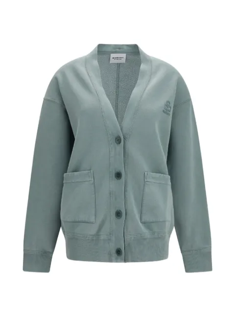 MARANT ÉTOILE Stephy button-up cardigan Blue VE0659FAD1M06E
