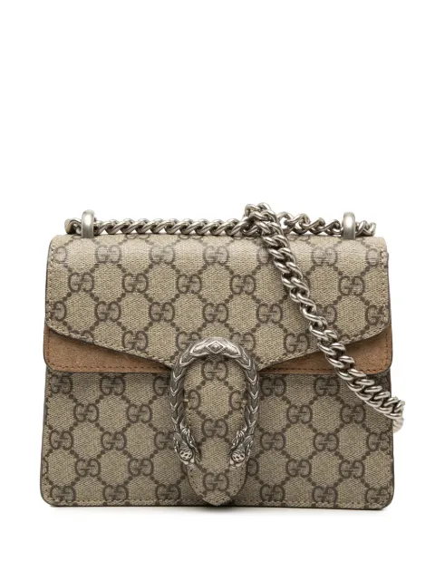 Gucci Pre-Owned 2016-2026 Small GG Supreme Dionysus crossbody bag Brown PZ0FMIR4WHVJ6N99