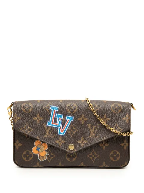 Louis Vuitton Pre-Owned 2018 Monogram World Tour Pochette Felicie crossbody bag Brown LRG62MU51VYO7MIT