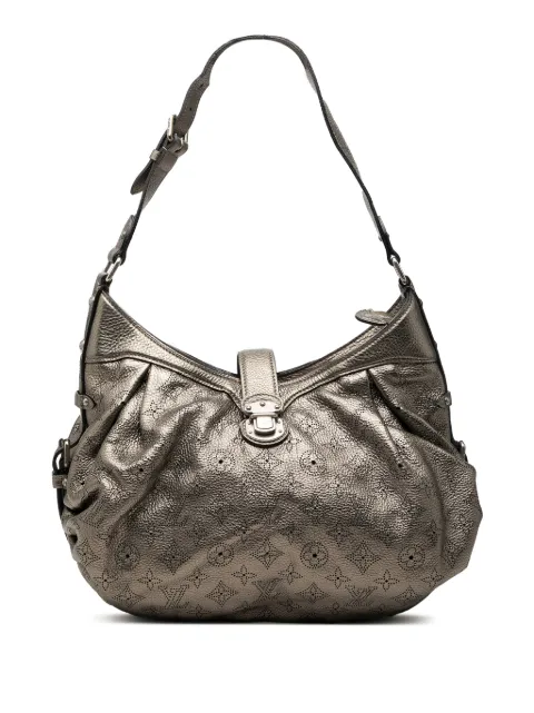 Louis Vuitton Pre-Owned 2008 Monogram Mahina XS crossbody bag Silver D6RLWVMSI7SRPKP6