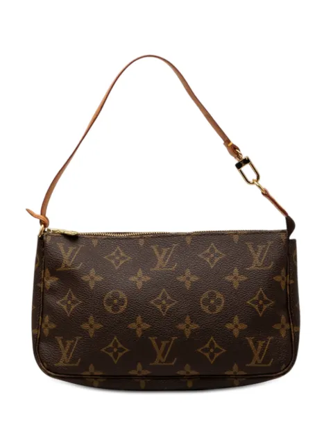 Louis Vuitton Pre-Owned 2001 Monogram Pochette Accessoires shoulder bag Brown 6PZ6AG2M51F93JD8
