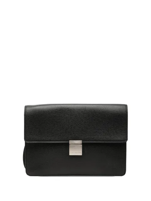 Louis Vuitton Pre-Owned 2005 Taiga Selenga clutch bag Black 2119Q2QJKDRX9V6R