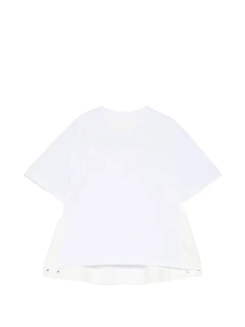 sacai chest-pocket T-shirt Brown 2608625