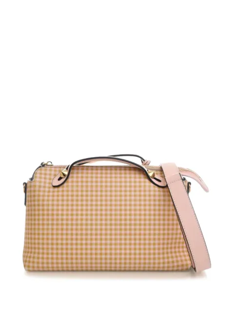 Fendi Pre-Owned 2010-2026 Medium Printed Leather Gingham By The Way satchel Pink F4GGWNFOHHFHNLAY