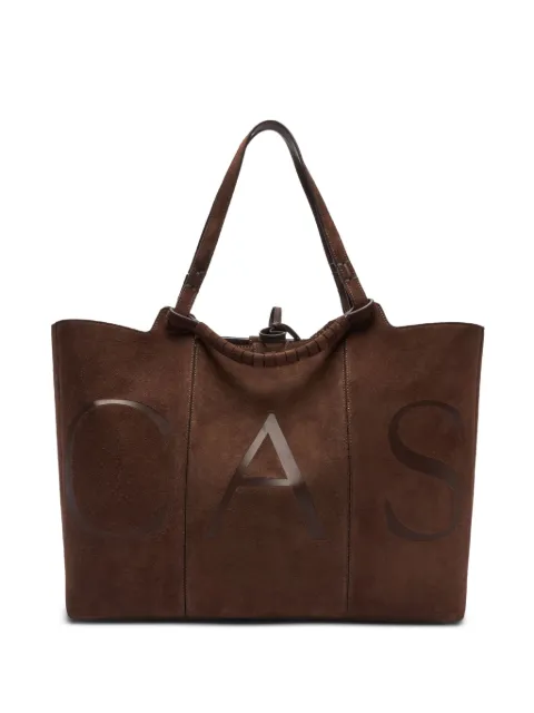 Casadei Galleria Valour suede tote bag Brown 3W503C0000GALVL