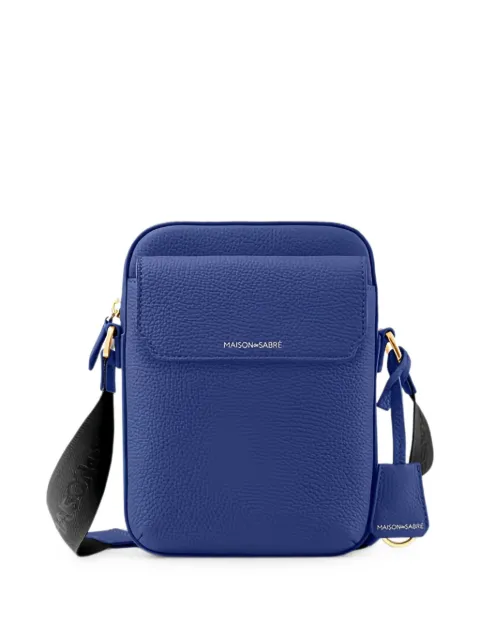 MAISON de SABRÉ small leather messenger bag Blue MEBA
