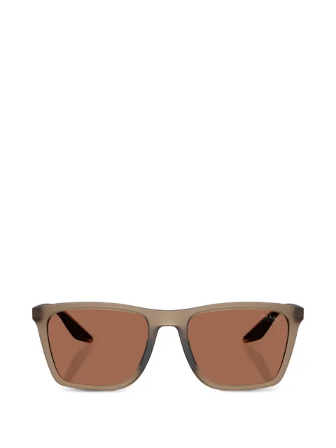 Prada Linea Rossa Linea Rossa rectangle-frame sunglasses Neutrals SPSB0829F50A