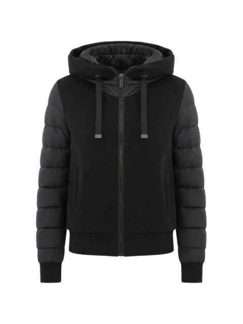 Moorer Flavia panelled quilted jacket Black FLAVIAOSNERO