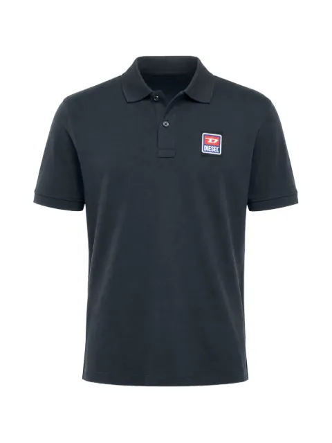 Diesel Smith logo-patch short-sleeve polo shirt Blue A16981RQIAH
