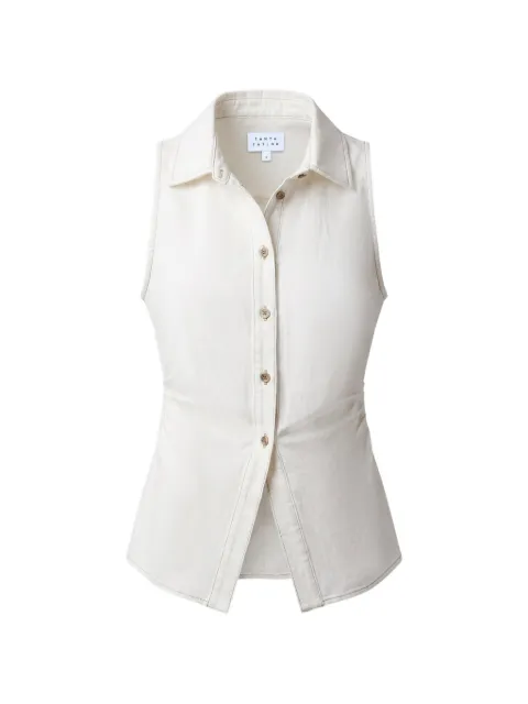 Tanya Taylor Hanelle sleeveless top Neutrals P26T547503