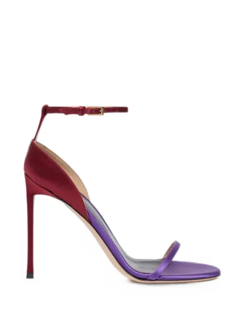 TOM FORD buckle-fastening stiletto-heel sandals Red W3867TSA001P