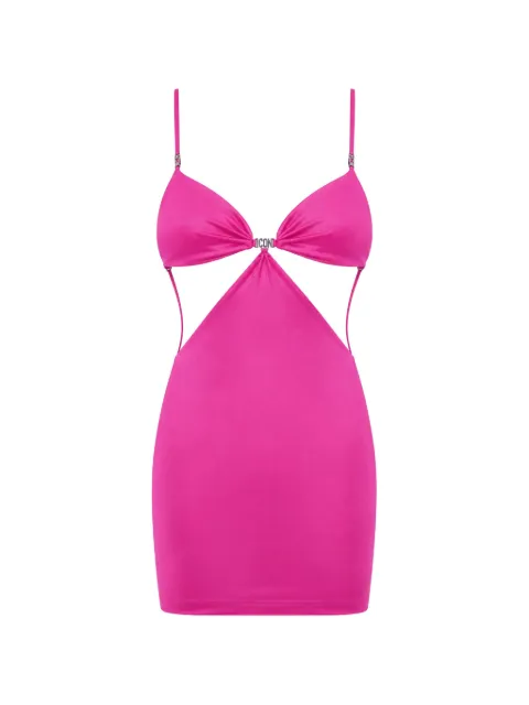 DSQUARED2 cut-out Icon-plaque dress Pink S80CT0021S24586