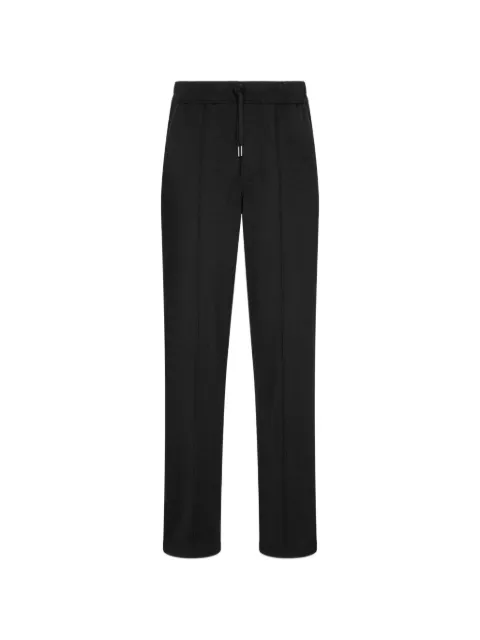 TOM FORD drawstring pintuck-detail track pants Black JAL040JMW003
