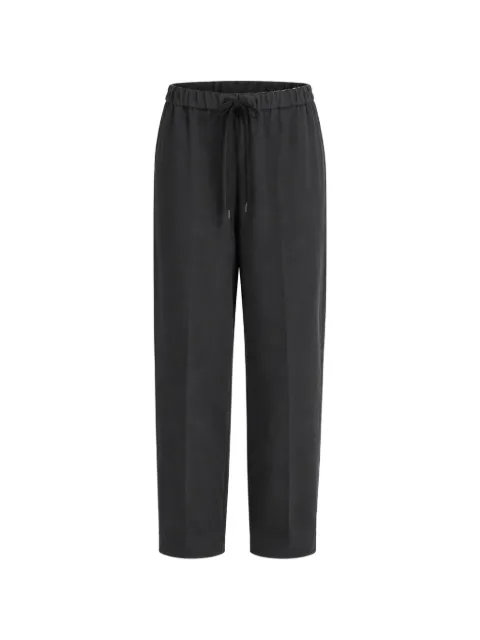 MM6 Maison Margiela drawstring tailored trousers Black S52KA0485M36006