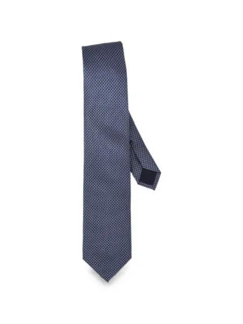 Corneliani micro-pattern tie Blue 27U3022720303