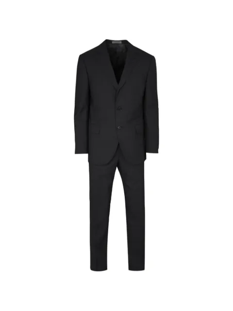Corneliani single-breasted virgin-wool suit Grey 2772682718414