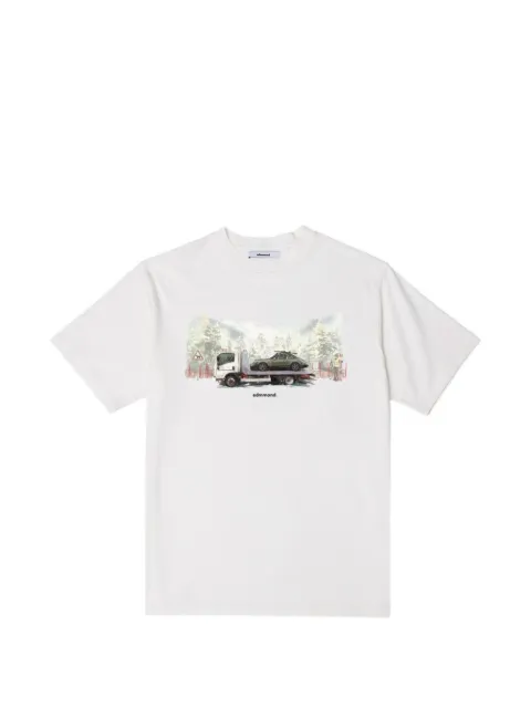 Dean Edmonds graphic-print T-shirt White 3263036010PLAINOFFWHITE