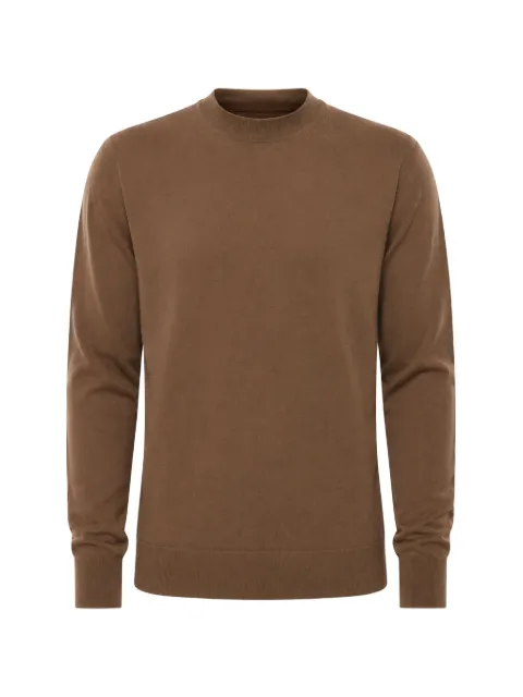 Paolo Pecora crew-neck sweater Brown 24IC1M0A001F0011181