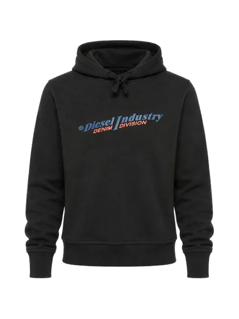 Diesel logo-print hoodie Black A12777RIAJH