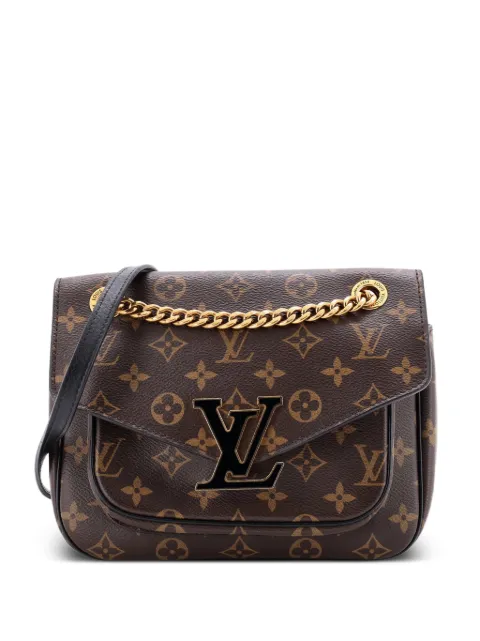 Louis Vuitton Pre-Owned Passy Handbag Monogram Canvas crossbody bag Brown FKVJZIIDVAE90WE3