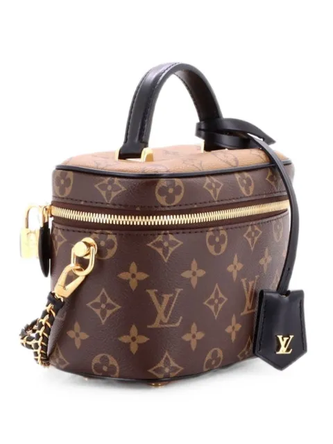Louis Vuitton Pre-Owned Vanity Handbag Reverse Monogram Canvas PM satchel Brown LUI38QL03FYT0Y1L