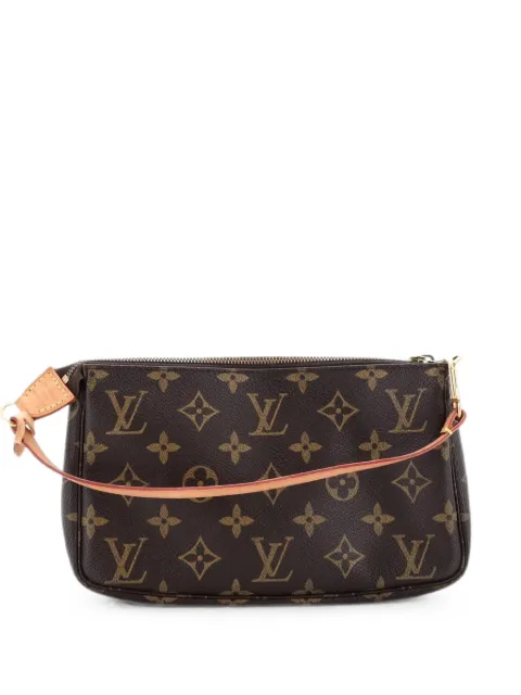 Louis Vuitton Pre-Owned Pochette Accessoires Monogram Canvas clutch bag Brown G33QWMJNW74SVE4Z