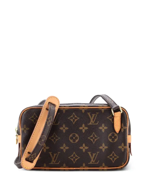 Louis Vuitton Pre-Owned Pochette Marly Bandouliere Bag Monogram Canvas crossbody bag Brown V7F72JQRESZSEUYS