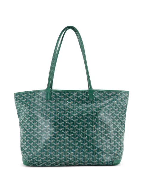 Goyard Pre-Owned Artois Tote Coated Canvas MM shoulder bag Green 8CUHHALOTC2XNNRH