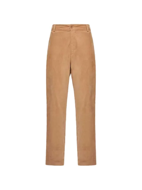 Moncler elasticated-waistband trousers Neutrals L20912A00015597HE