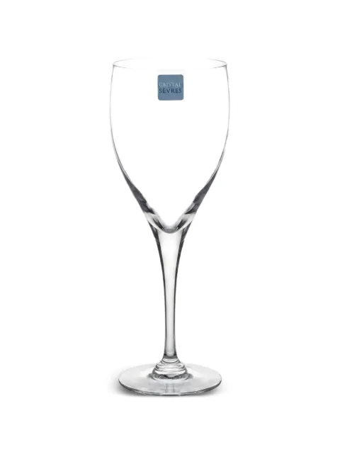 CRISTAL DE SEVRES Pensee wine glasses set (set of six) White 0555000763