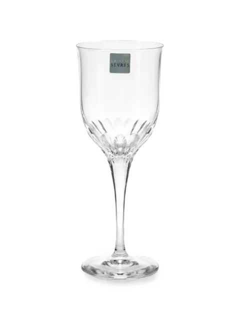 CRISTAL DE SEVRES Tuileries wine glasses set (set of six) White 0555004063