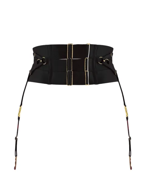 Bordelle Neda strap-detail cincher Black NEDAMULTISTYLECINCHER