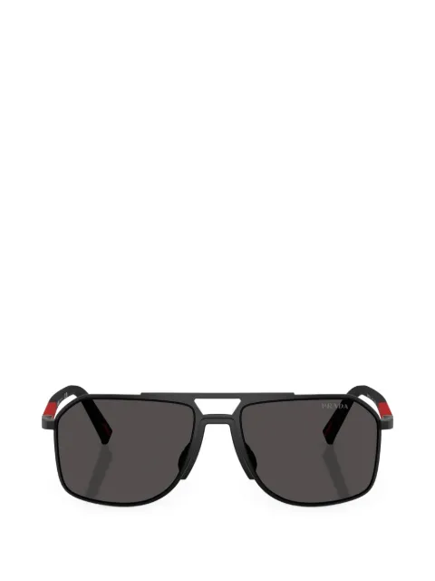 Prada Linea Rossa pilot-frame sunglasses Black SPSB511BO06F