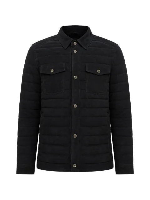 Moorer Crespi quilted down jacket Black CRESPIUR
